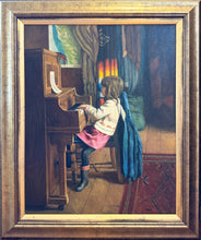 Load image into Gallery viewer, "Little Girl at the Piano"
