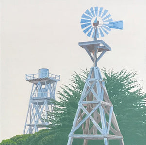 "Windmill & Water Tower"