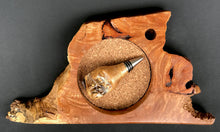 Load image into Gallery viewer, Big Leaf Maple Wine Caddy with Stopper ~ SOLD
