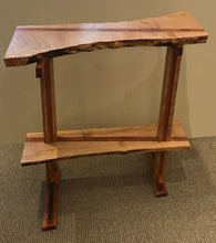 Load image into Gallery viewer, &quot;Acacia &amp; Silver Maple Double Shelved Table&quot;
