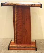 Load image into Gallery viewer, &quot;Acacia &amp; Silver Maple Table with Walnut Accents&quot; ~ SOLD
