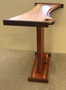 "Acacia & Silver Maple Table with Walnut Accents" ~ SOLD