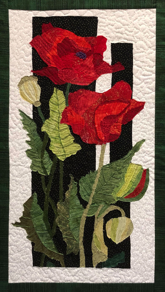 Red Poppies | Marcia Douglas | Prentice Gallery | Mendocino