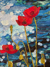 Load image into Gallery viewer, &quot;River Red Poppies&quot; ~ SOLD
