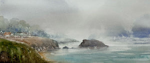 "Misty Headlands, Mendocino"-Sold