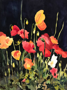 "Poppy Garden" ~ SOLD