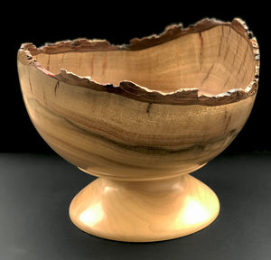 "Live Edge Footed Bowl"