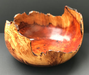 "Live Edge Redwood Bowl"~ SOLD