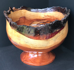 "Footed Redwood Bowl" ~ SOLD