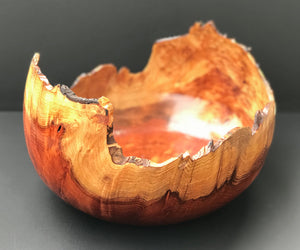 "Live Edge Redwood Bowl"~ SOLD