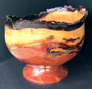 "Footed Redwood Bowl" ~ SOLD
