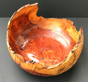 "Live Edge Redwood Bowl"~ SOLD