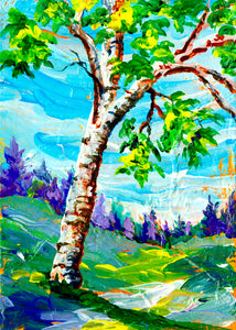 "Summer Birch"