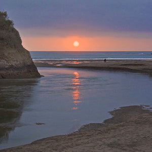 "Sunset Over Big River"