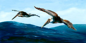 "Two Pelicans"