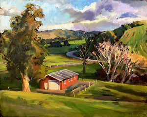 "Grandma's Red Barn"