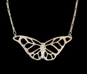 "Sterling Silver Butterfly Necklace"
