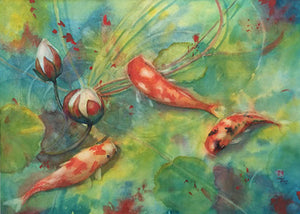 "Koi Colors" SOLD